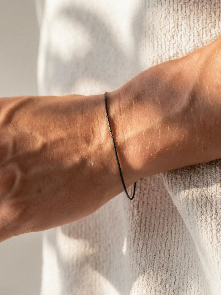 Bracelet en chaîne de fil métallique
