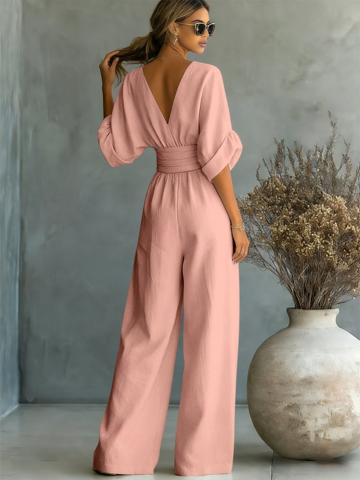 Elira | Combinaison Essentielle à Encolure en V