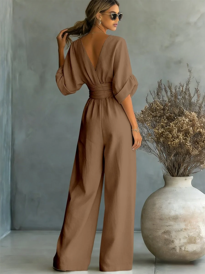 Elira | Combinaison Essentielle à Encolure en V