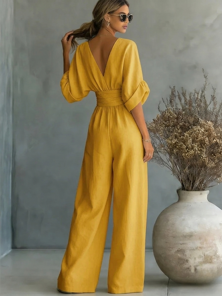 Elira | Combinaison Essentielle à Encolure en V
