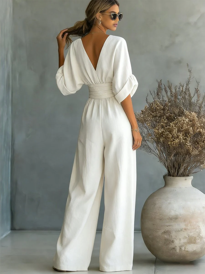Elira | Combinaison Essentielle à Encolure en V