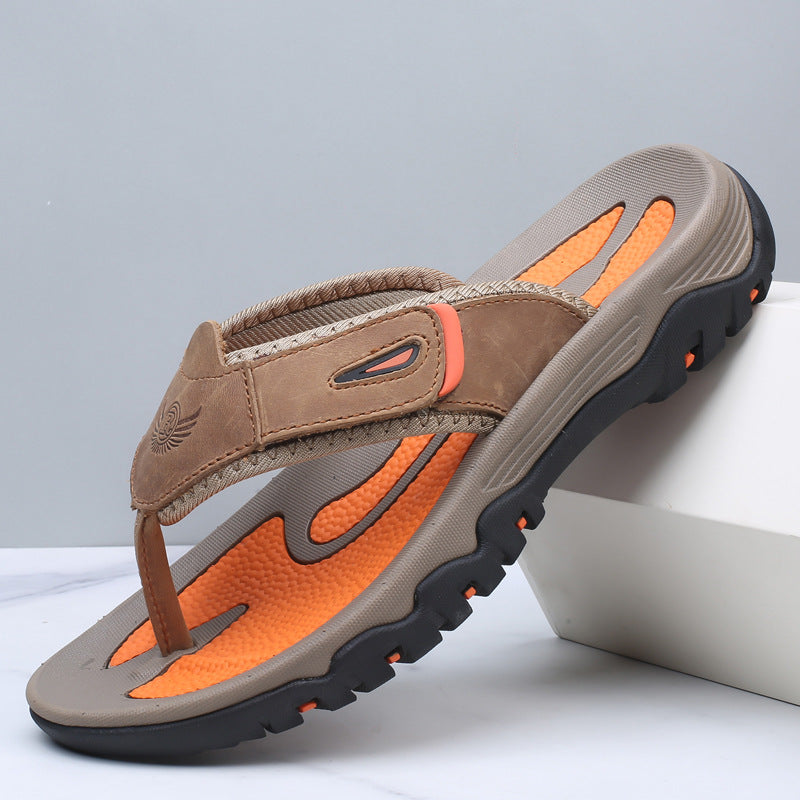 Langford sandales en cuir