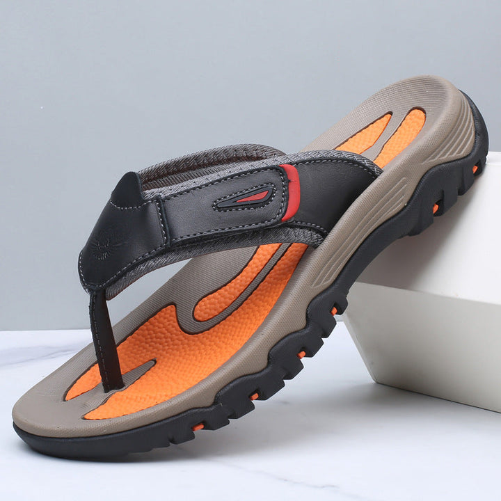 Langford sandales en cuir
