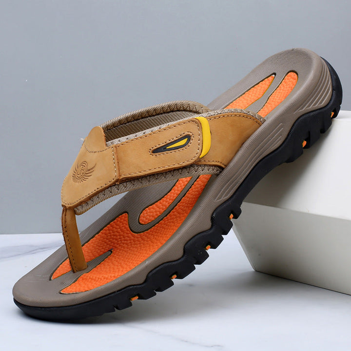 Langford sandales en cuir