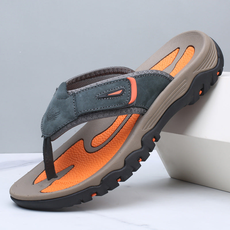 Langford sandales en cuir