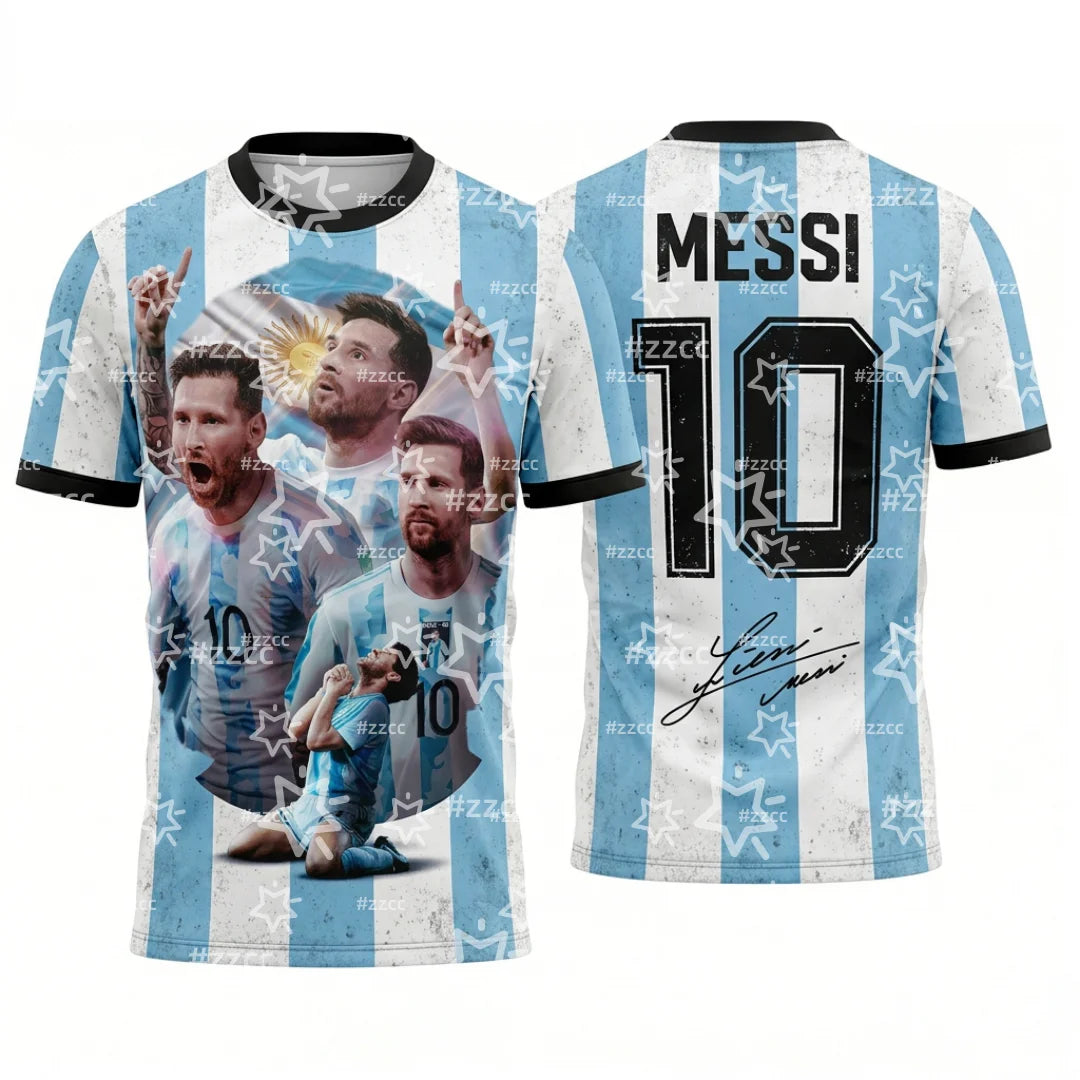 Maillot de Messi pour l'équipe d'Argentine (match)