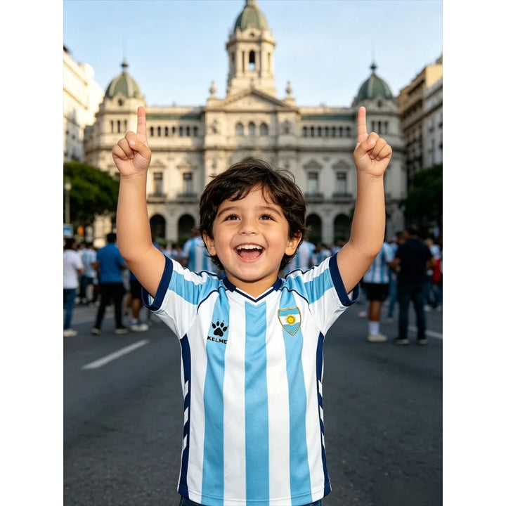 Maillot de football argentin 2026 pour jeunes