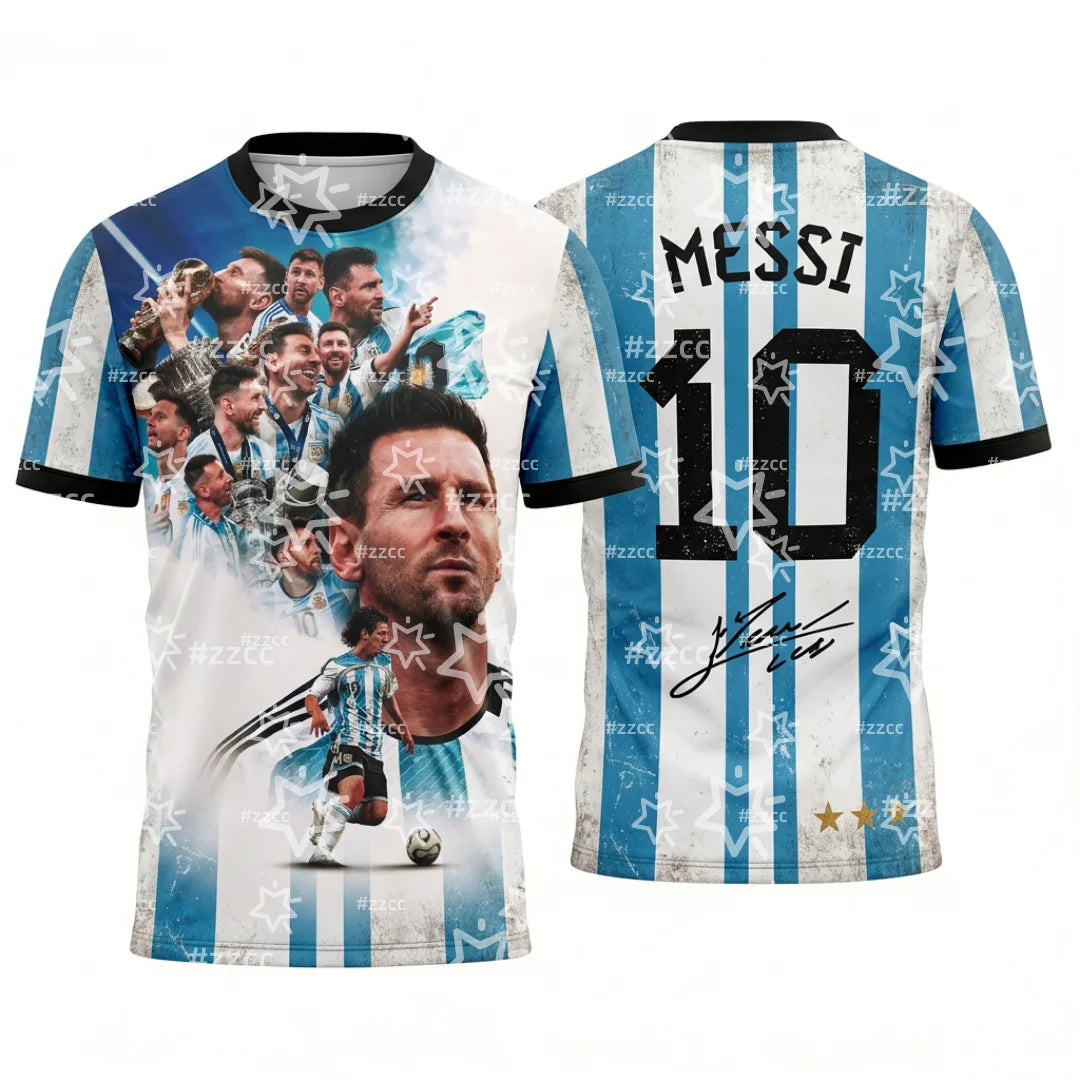 Maillot de Messi pour l'équipe d'Argentine (match)