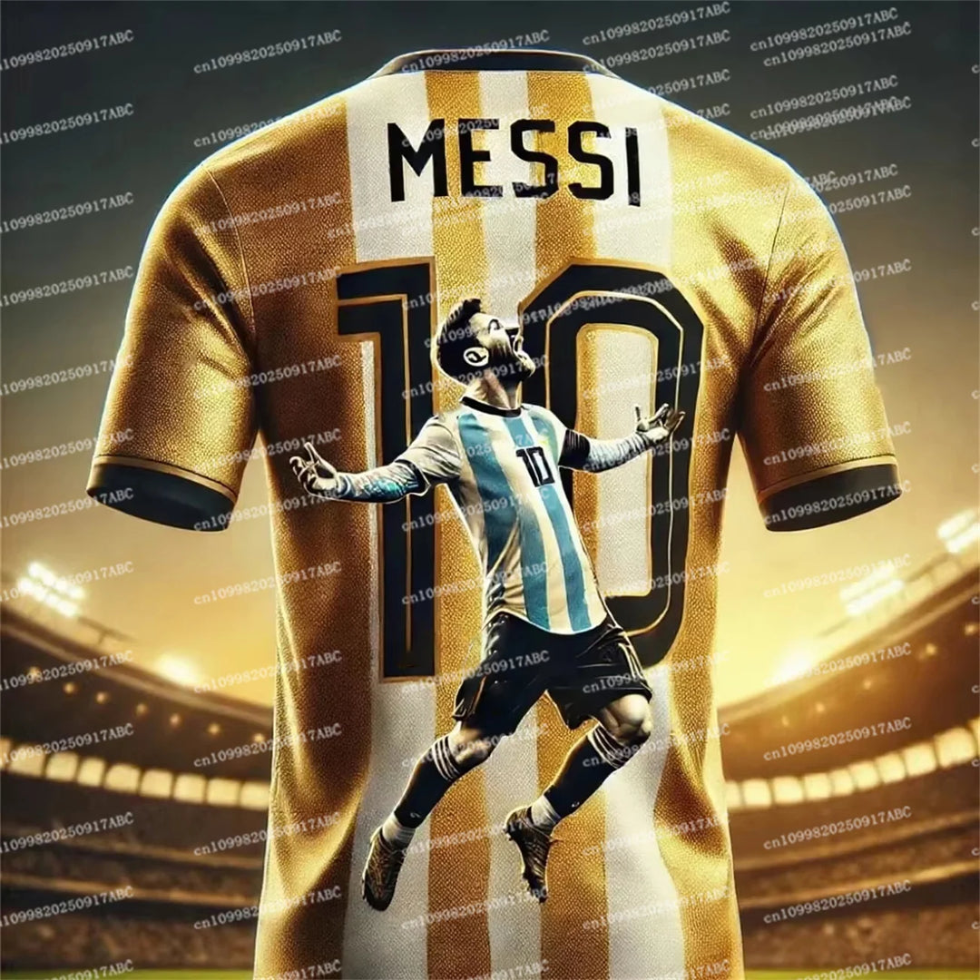 Maillot Messi T-shirt Homme de football et Maillot Femme de football