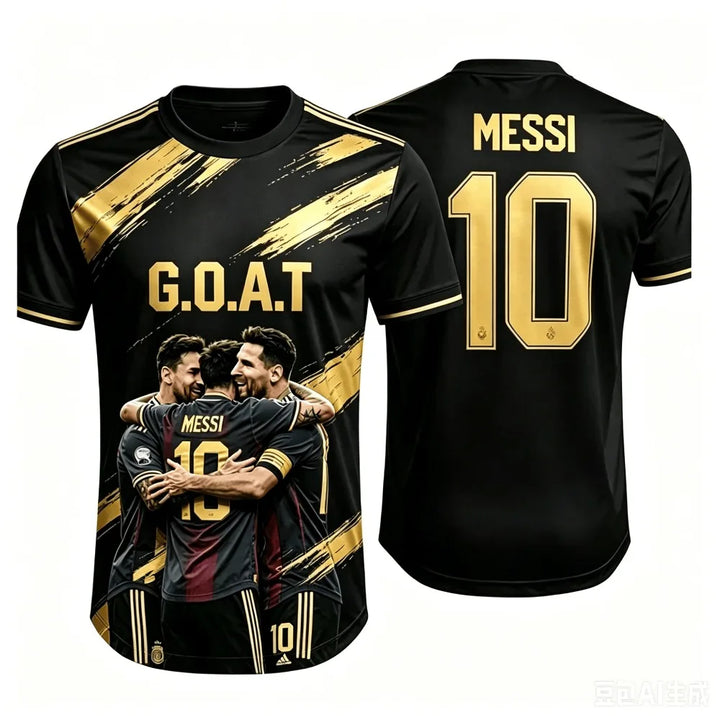 Maillot de football Messi – T-shirt sec et respirant