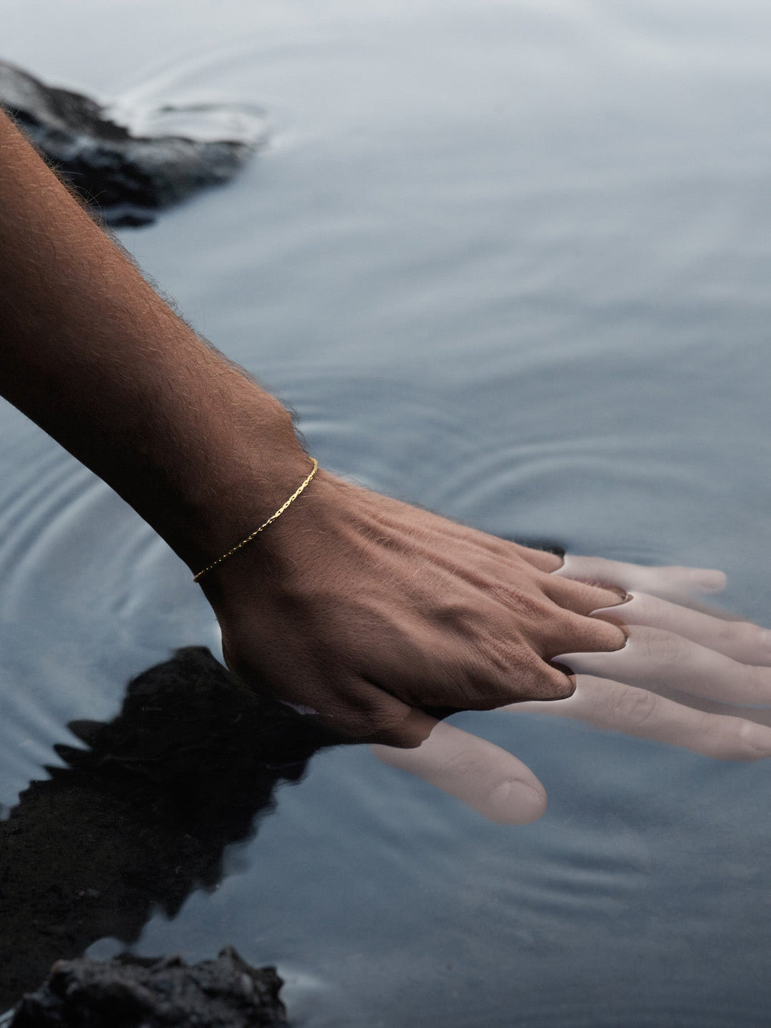 Bracelet en chaîne de fil métallique